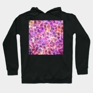 Pink waves Hoodie